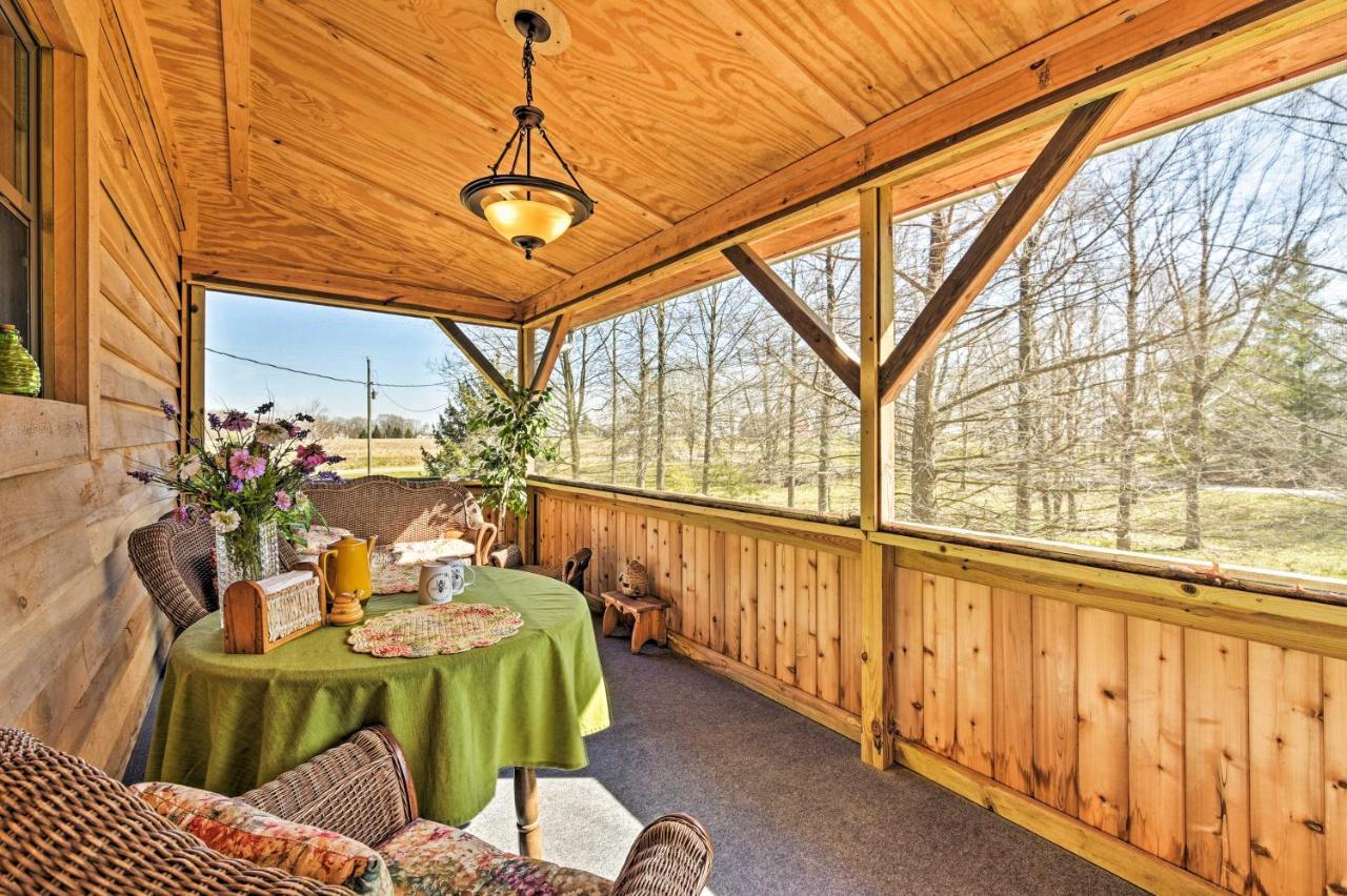 Nappanee Honey House Cabin - A Quiet Countryside Retreat! מראה חיצוני תמונה
